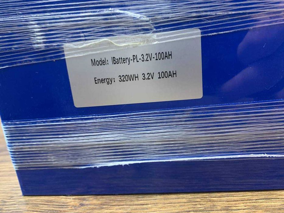 Комплект 4 нових LifePO4 3.2V 100ah комірки + BMS плата