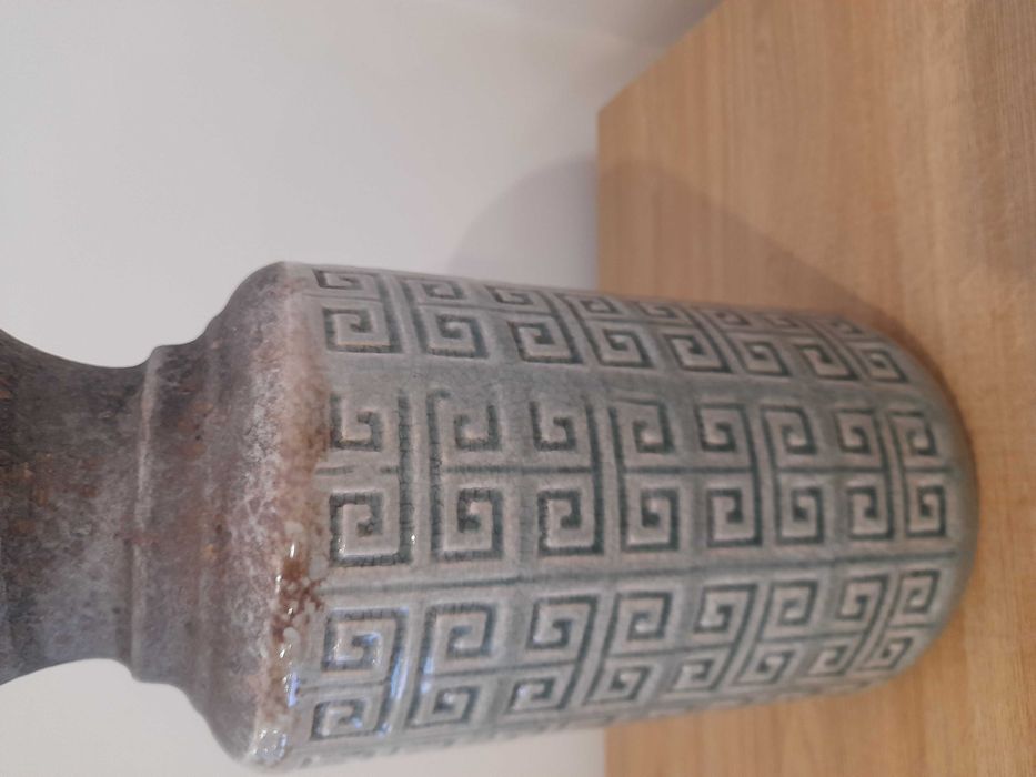 Jarra Cerâmica Verde Água