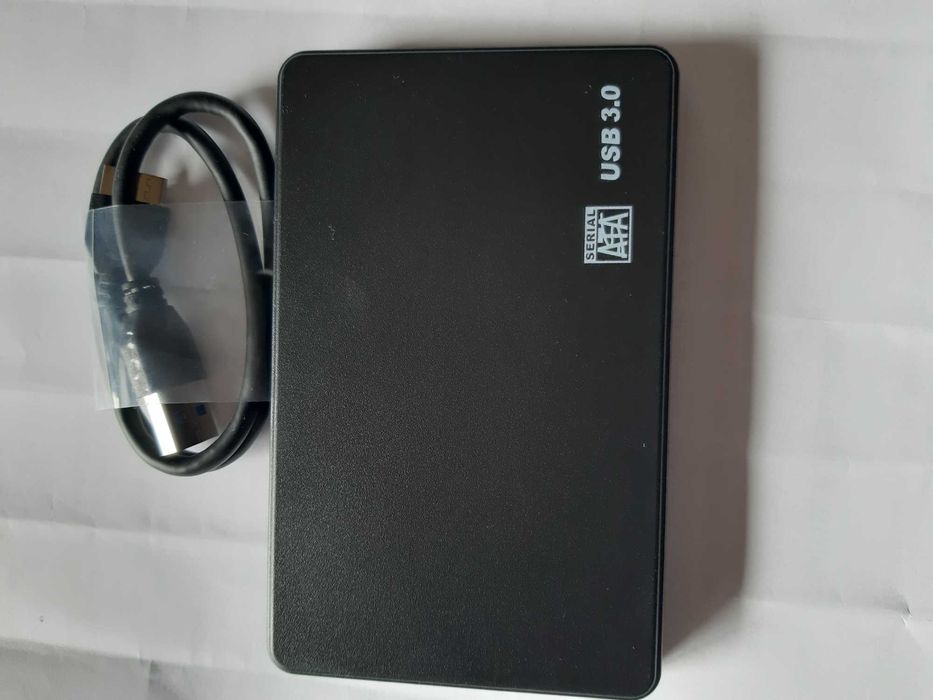 Disco exterior de 500 GB com capa protetora