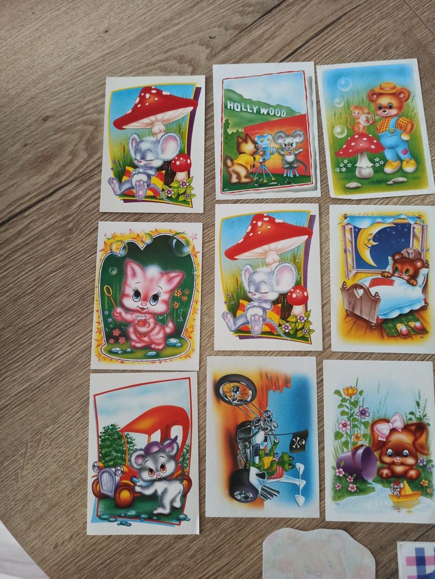 Karteczki notesikowe kolekcjonerskie z lat 90'