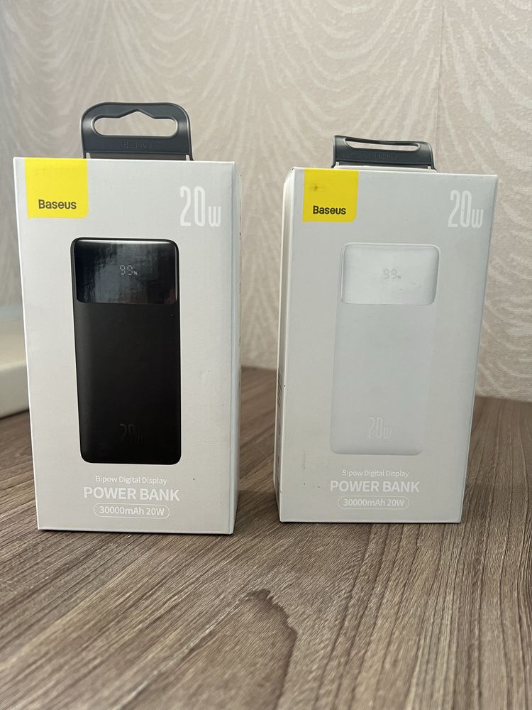 Павербанк baseus power bank 20W 30000 mAh ГАРАНТІЯ