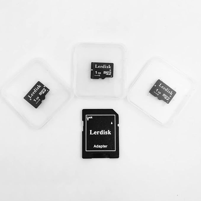 lerdisk fabryczna hurtowa karta micro sd 3pak 1 gb