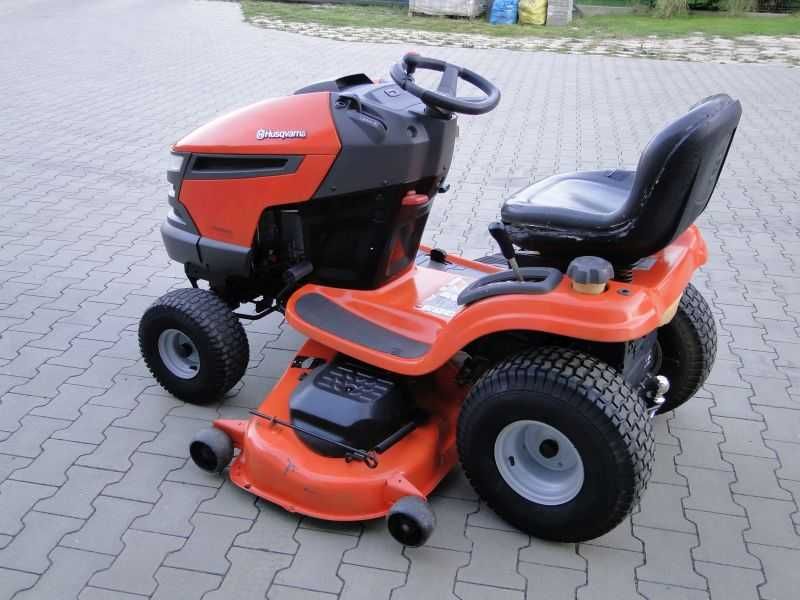 Kosiarka Traktorek HUSQVARNA HYDRO Hydrostat Mulczer BRIGGS 24KM POMPA