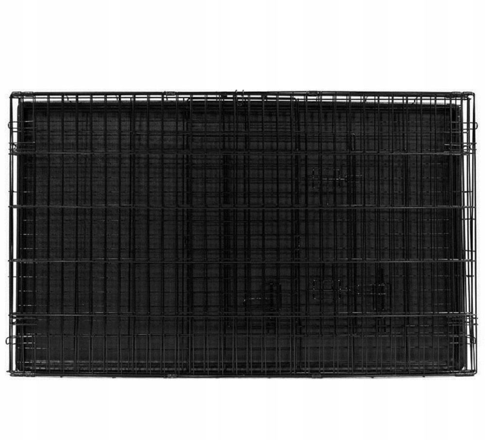 Metalowa Klatka Kojec dla dużego Psa Zwierząt TRANSPORTER 107x69x75 cm
