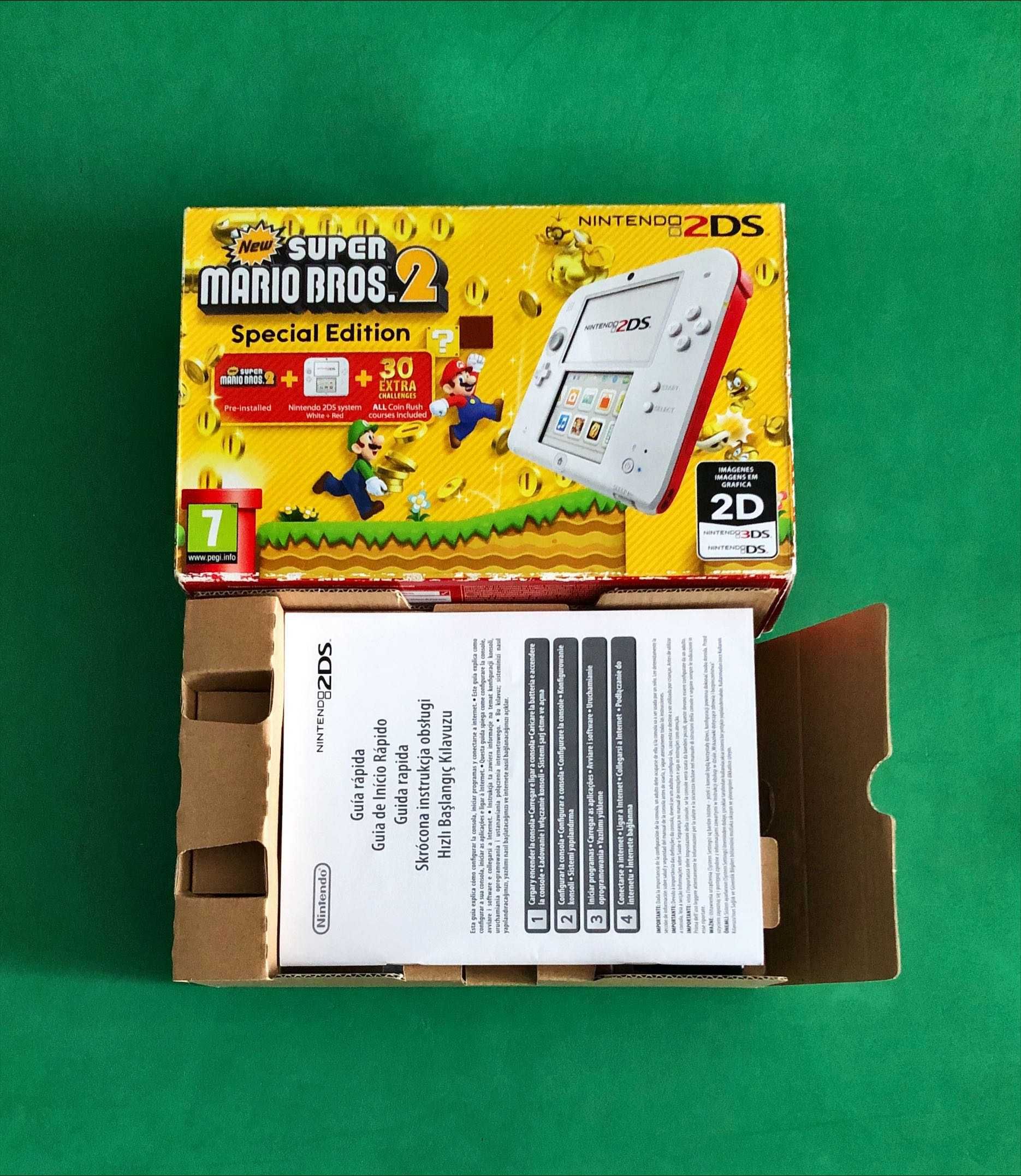 CONSOLA Nintendo 2DS 3DS Edição New Super Mario Bros. 2