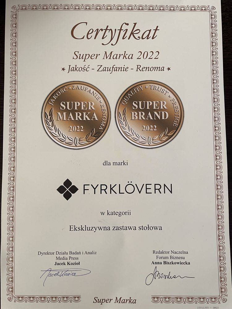 Fyrkloven talerze