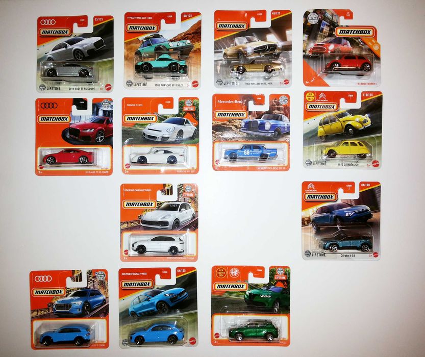 Carros de Coleção da Marca Matchbox - Miniaturas Escala 1/64