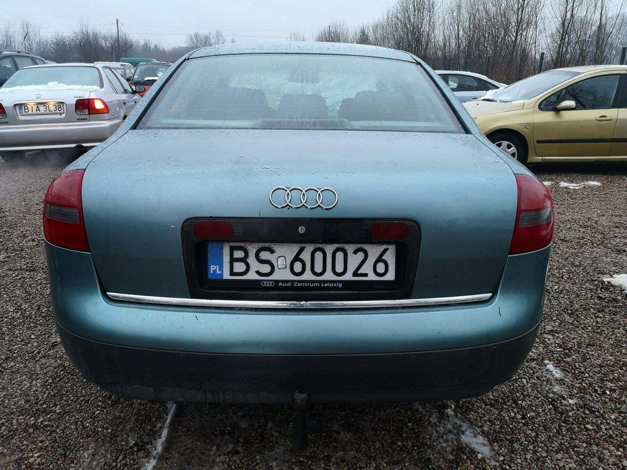 Audi A6 2.8 LPG sedan Tanio HAK SCS Białystok - Fasty, Szosa