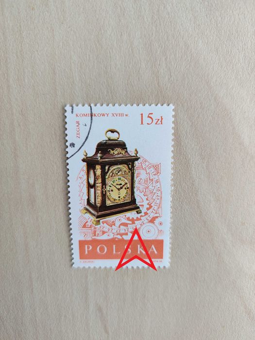 Znaczki z 1988: Stare zegary, PRL, vintage