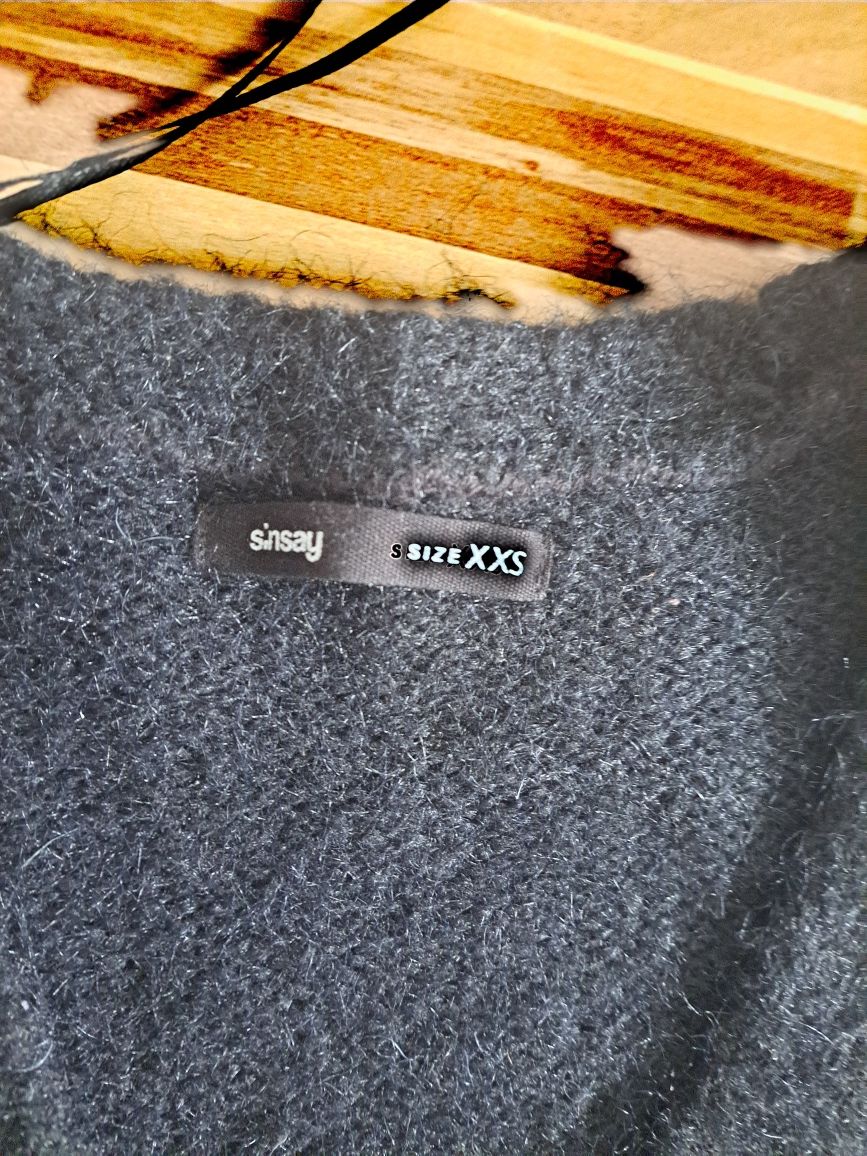 Sweter,  kardigan sinsay xxs ozdobne guziki