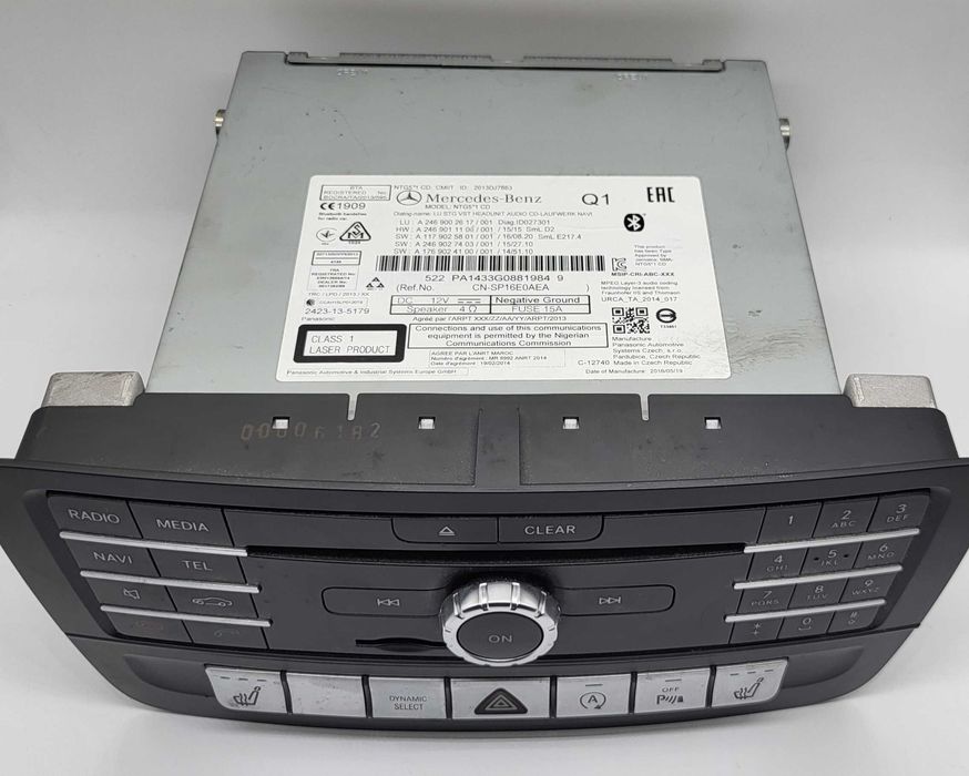 Radio Nawigacja Mercedes NTG5.1 Audio20 W117  X117 NTG 5.1
