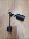 Czarna lampa kinkiet