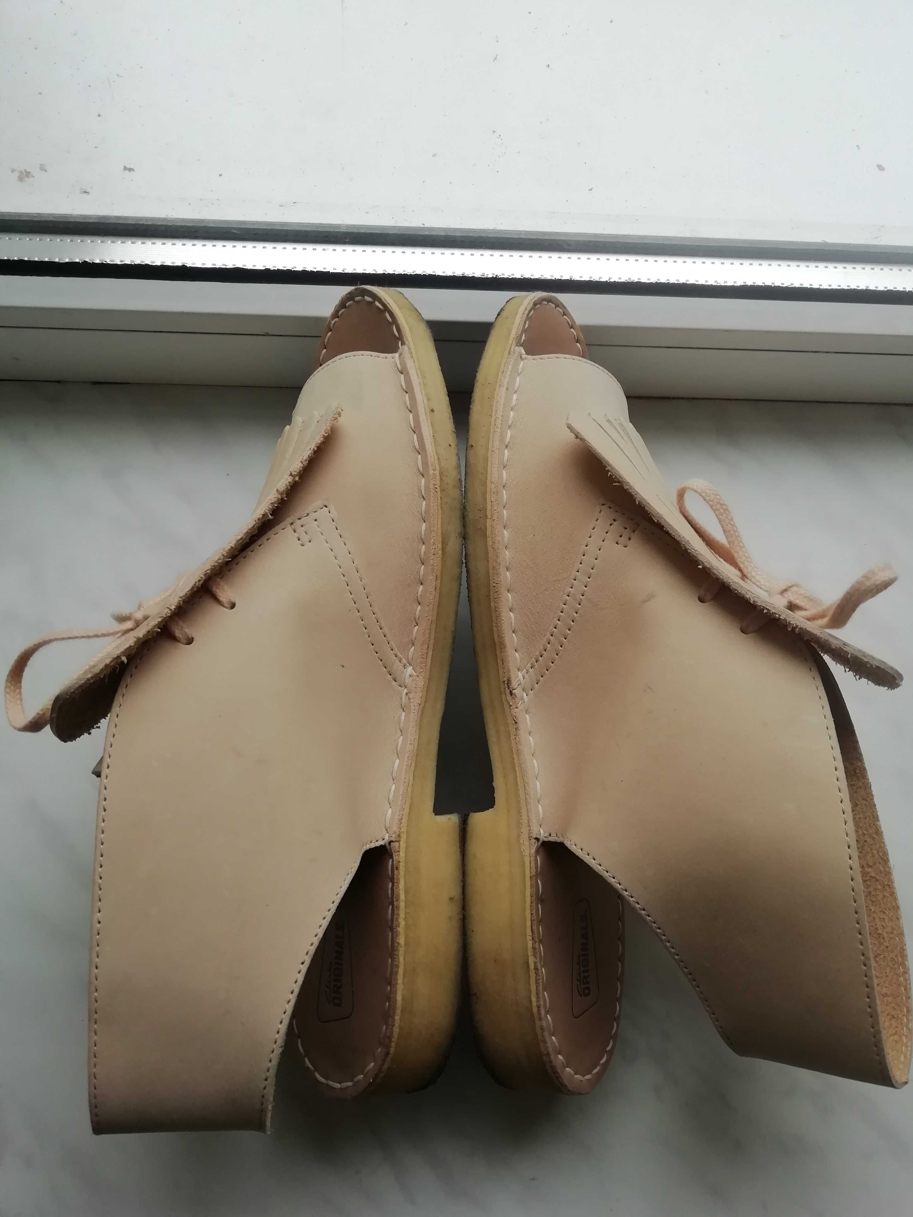 Сандали кожаные Clarks р 42-43