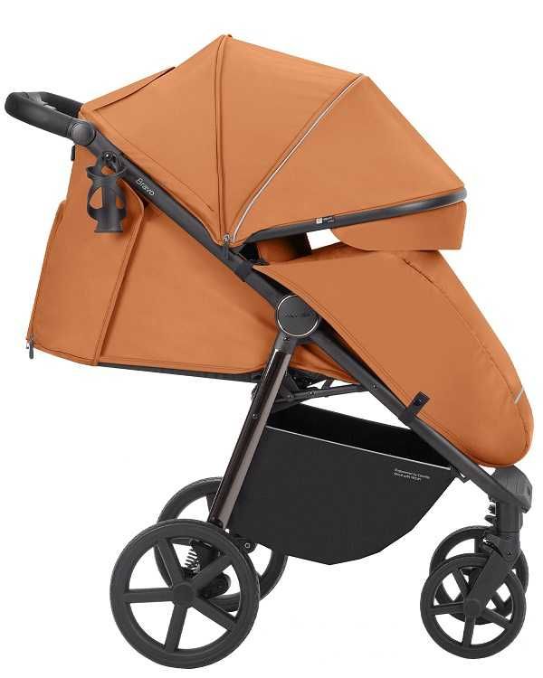 Wózek Carrello Bravo Plus 2023 ROYAL ORANGE Smykuś Bydgoszcz