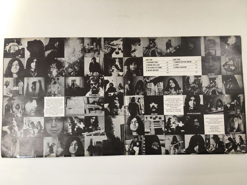 Deep Purple Machine Head UK 1 PRESS VG