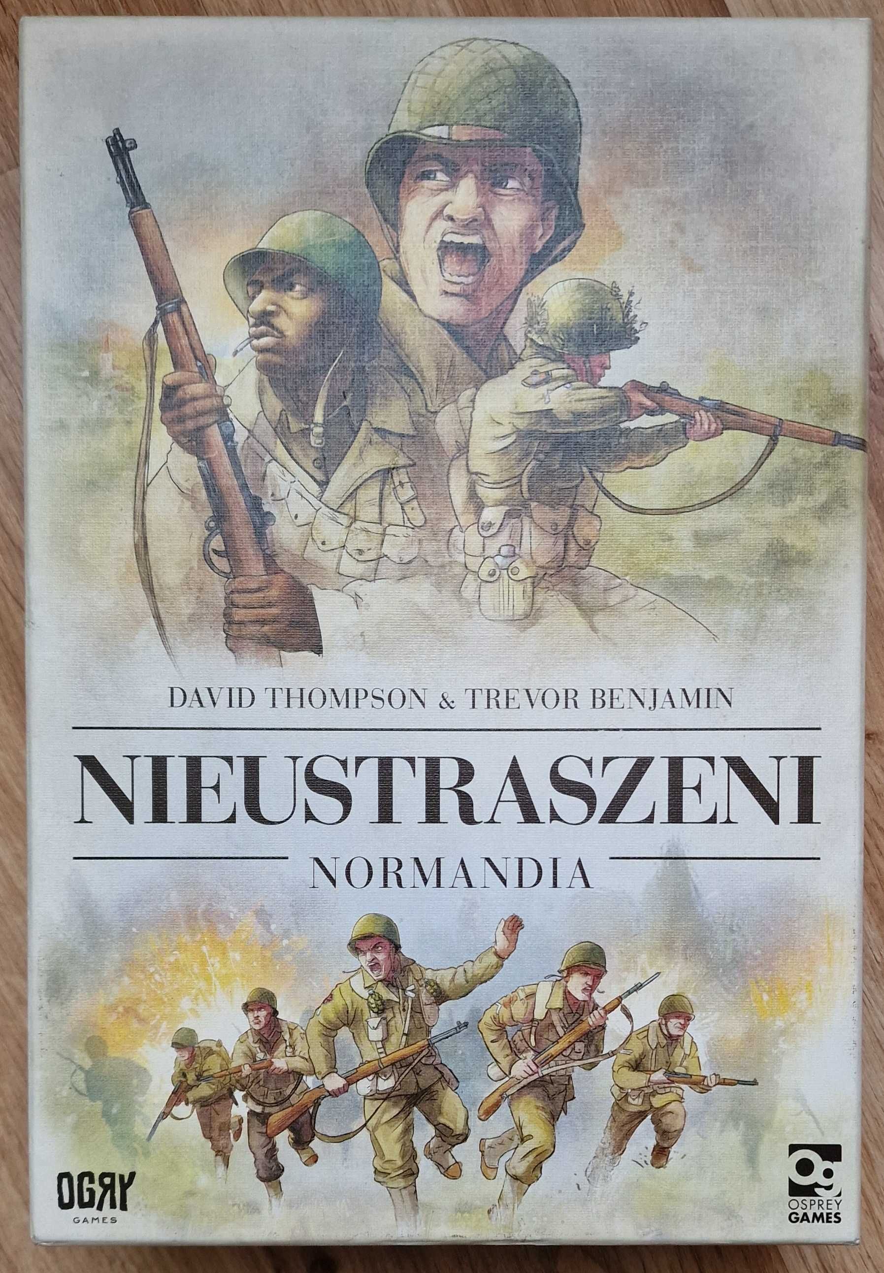 Nieustraszeni Normandia wersja polska gra planszowa
