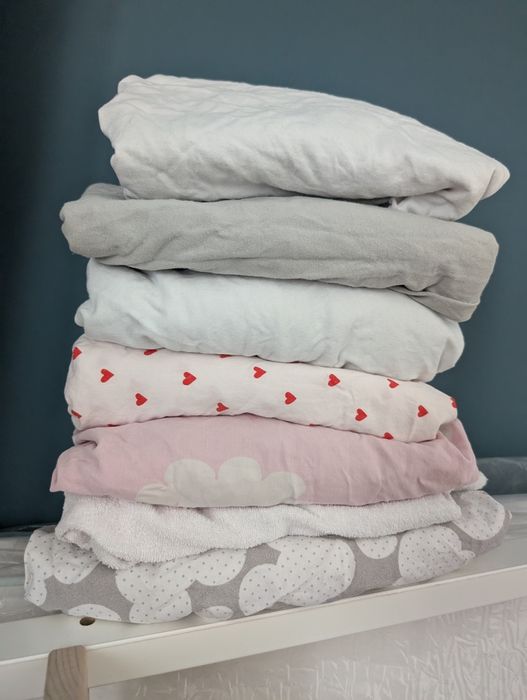 Prześcieradła 60x120 bez plam i dziur