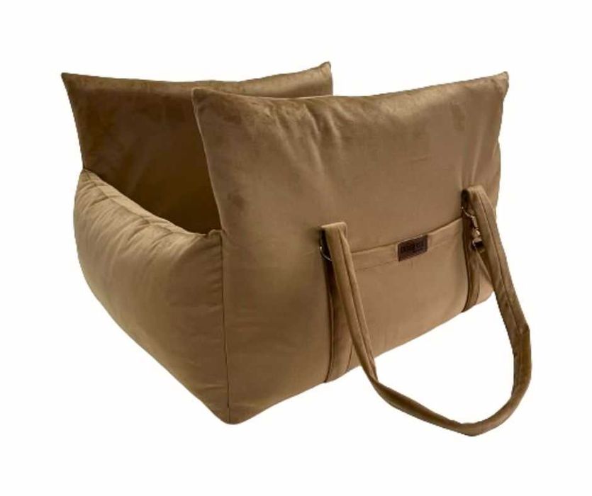 Fotelik samochodowy dla psa 55 x 45 cm kolory do wyboru system ISOFIX