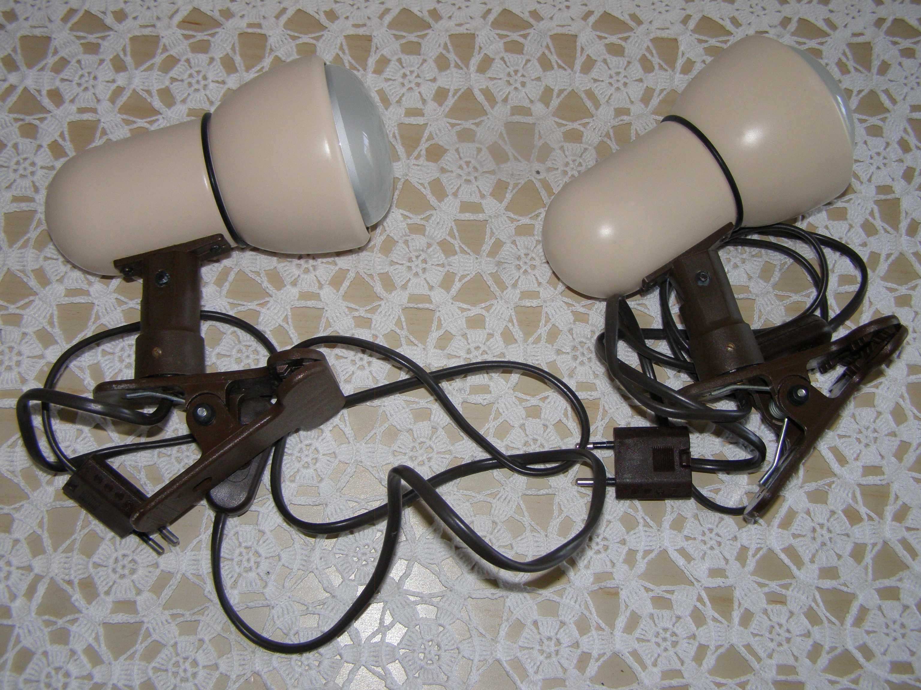 Para lamp Niemcy lata 70-te