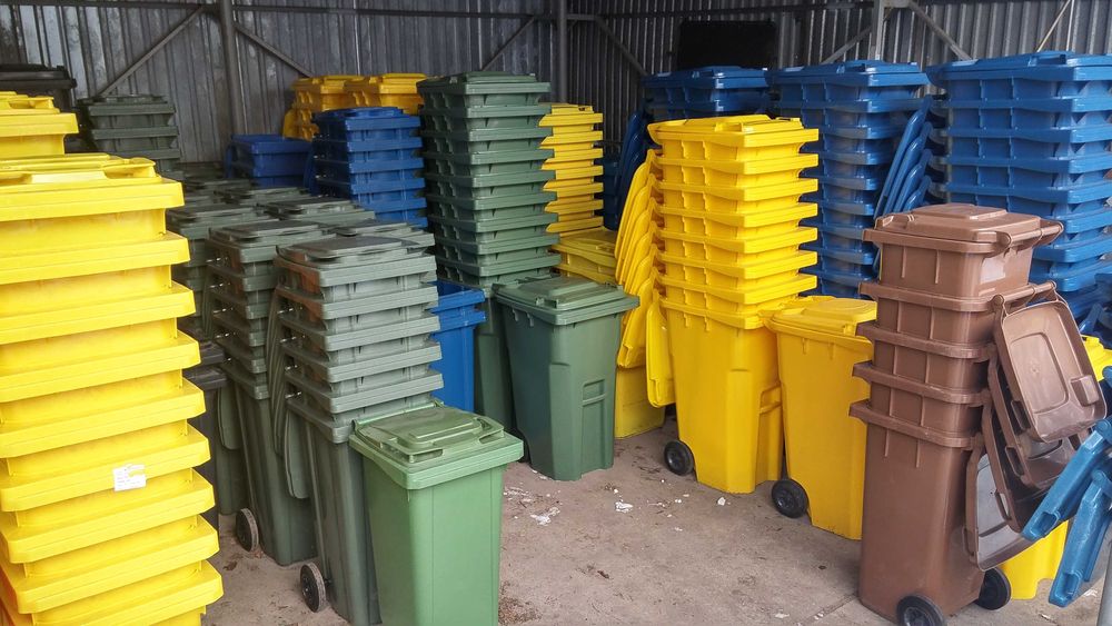 Pojemnik kosz na odpady 120 koła NOWE pojemnik na śmieci segregacja