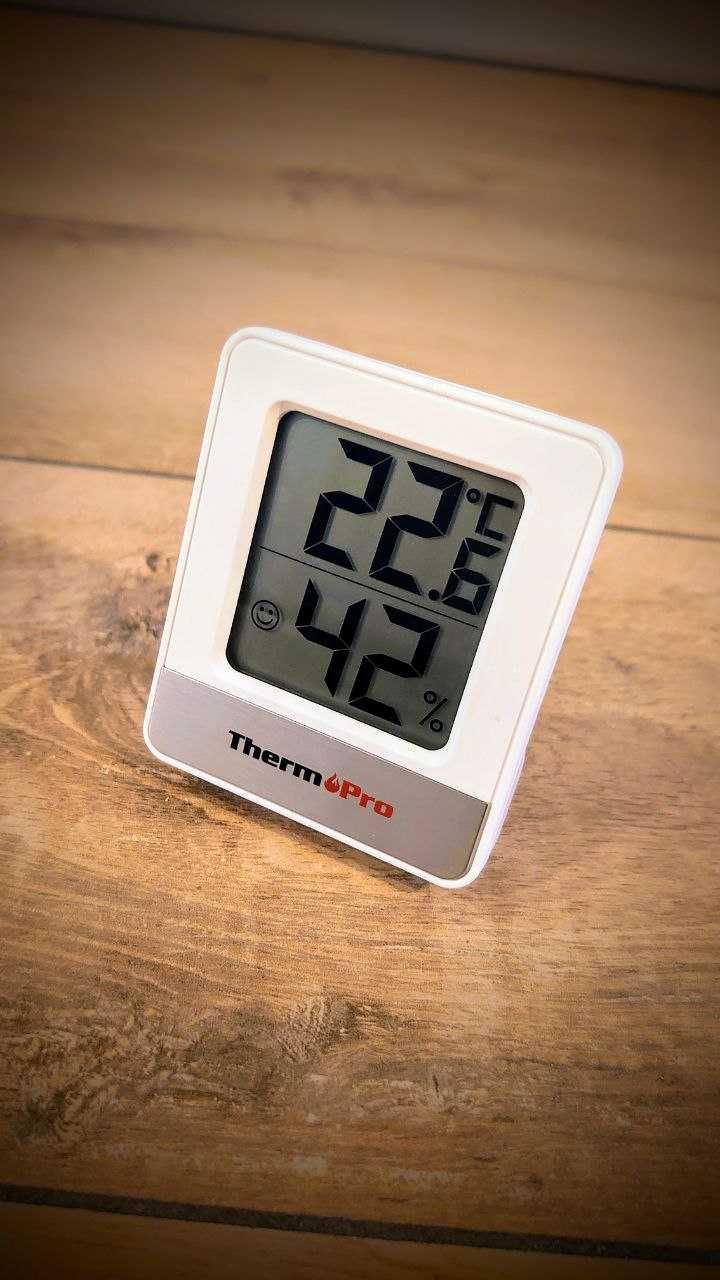 Термометр гігрометр кімнатний цифровий ThermoPro TP49 білий