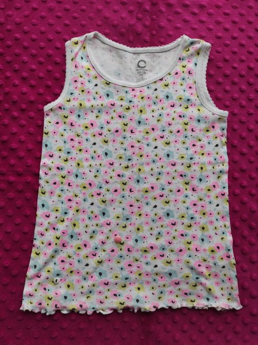 Dwie podkoszulki dziewczęce r. 122/128, H&M