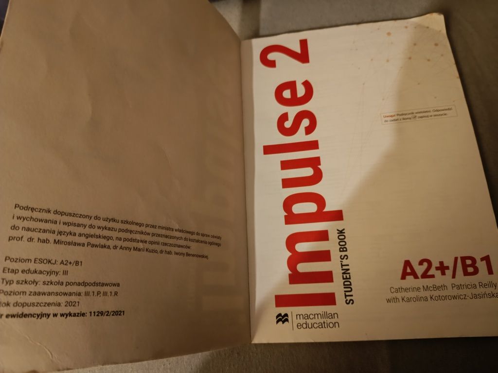Podręcznik do języka angielskiego
