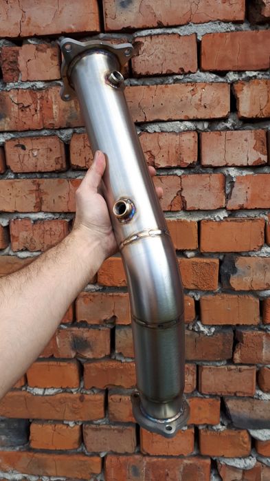 Downpipe Audi A4 B8 A5 Q5 2.0TFSI Quattro   Даунпайп Ауди А4 б8 2.0 tf
