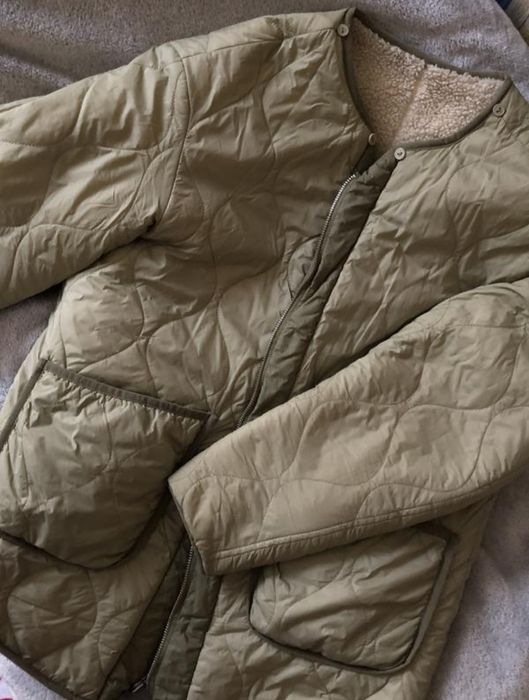 двостороння стьобана куртка Pull&Bear