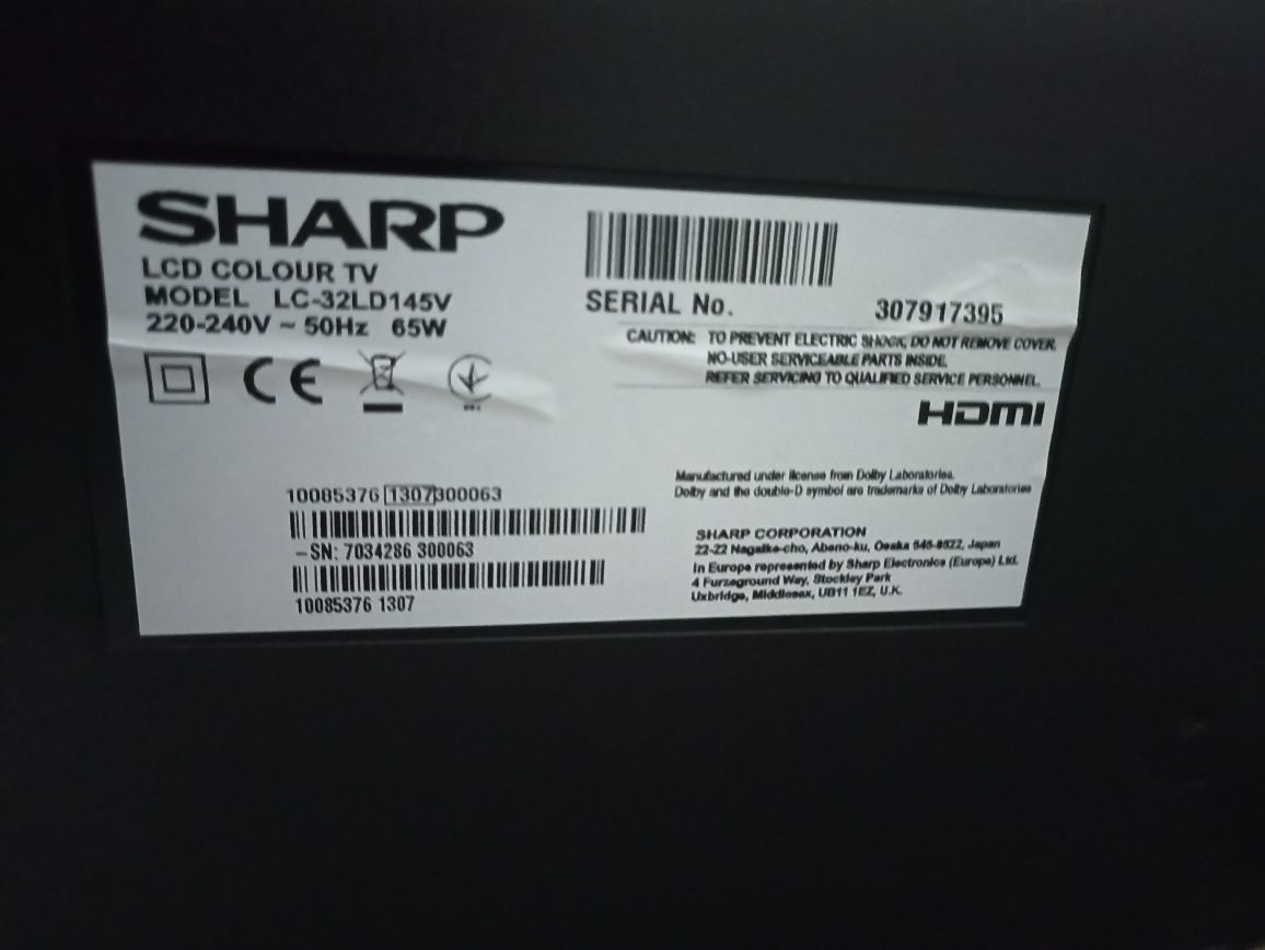 Телевізор Sharp LC-32LD145V