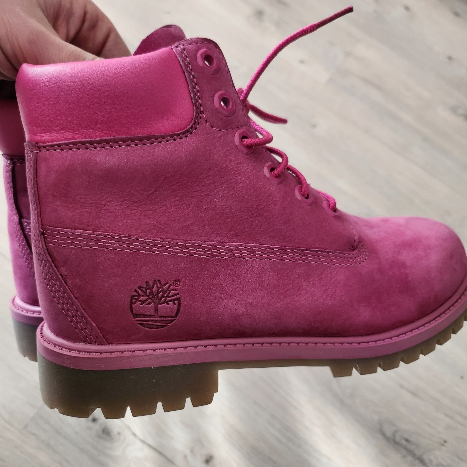 Timberland Pink 6 in Premium WP Boot super kolor różowe 37 nowe buty