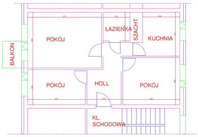 Wynajmę mieszkanie 3 pokojowe oś. 3 maja na III piętrze