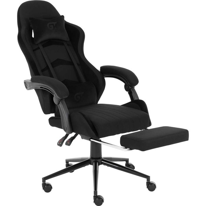 Крісло GT Racer X-2748 Fabric Black Suede