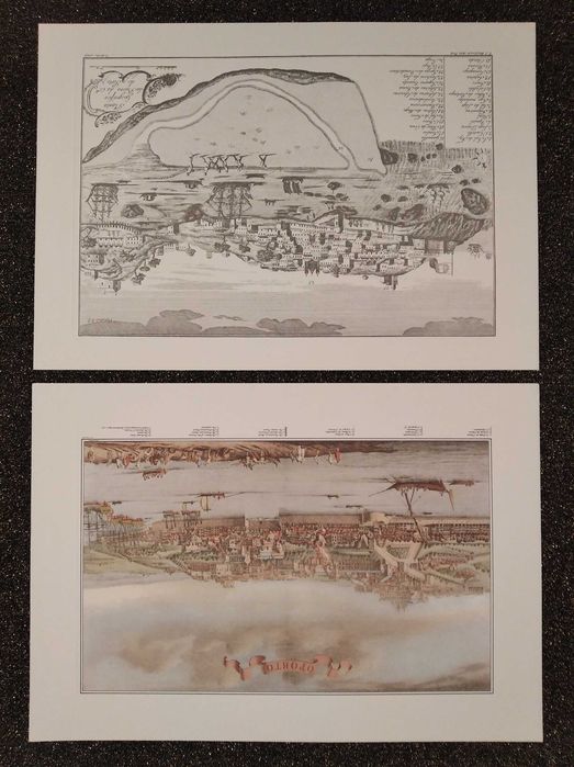 Porto: reproduções de gravuras antigas