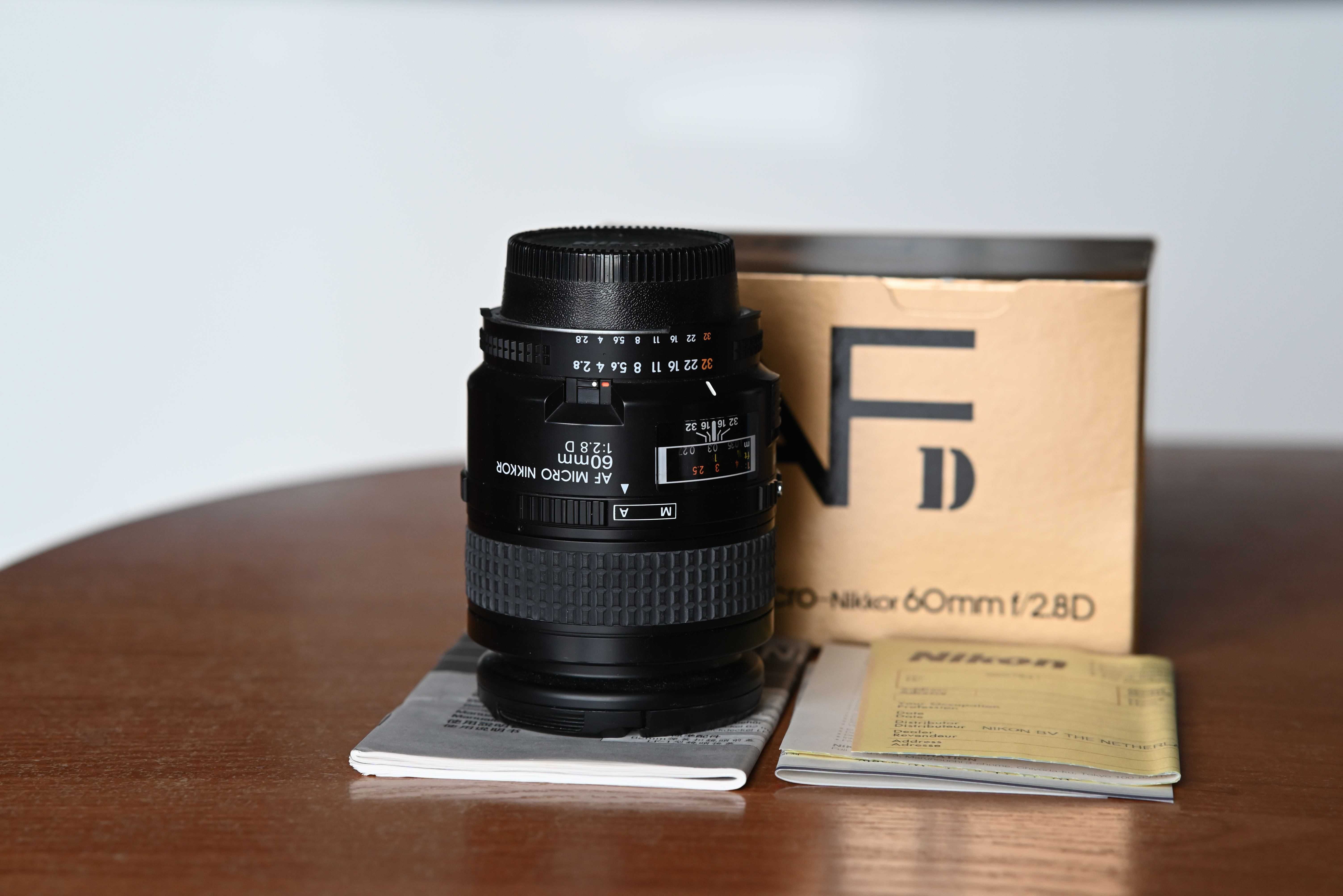 Nikon Nikkor 60mm f2.8D Micro macro