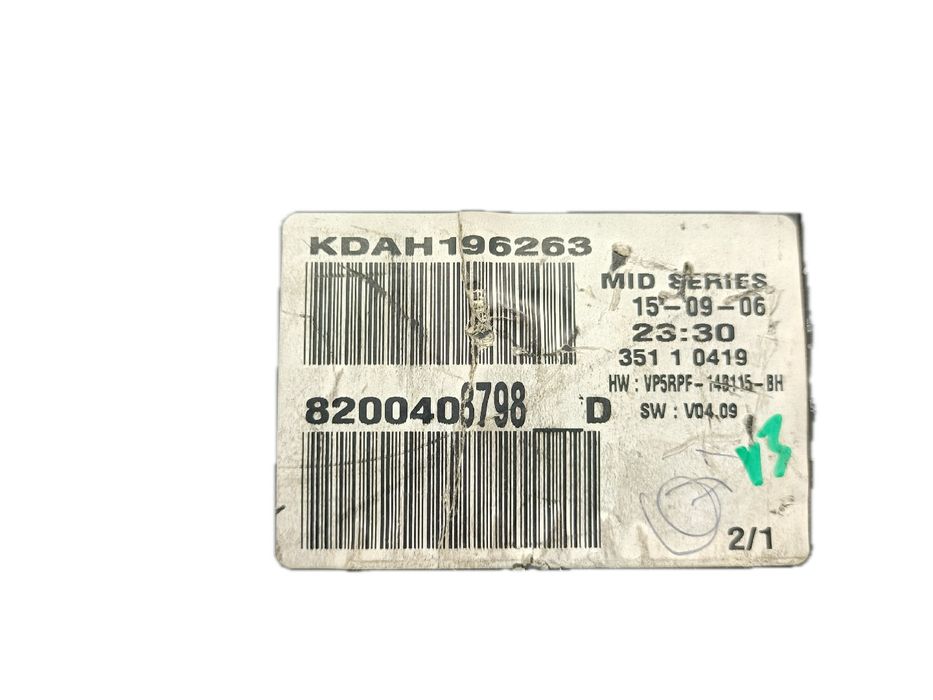 Quadrante / painel de instrumentos RENAULT Megane II (BM0/1_, CM0/1_)