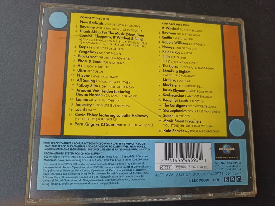 CD duplo - Top of the Pops