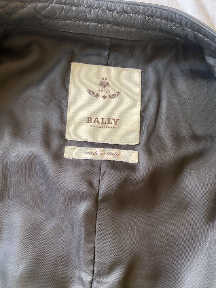 Курточка шкіряна Bally, оригінал