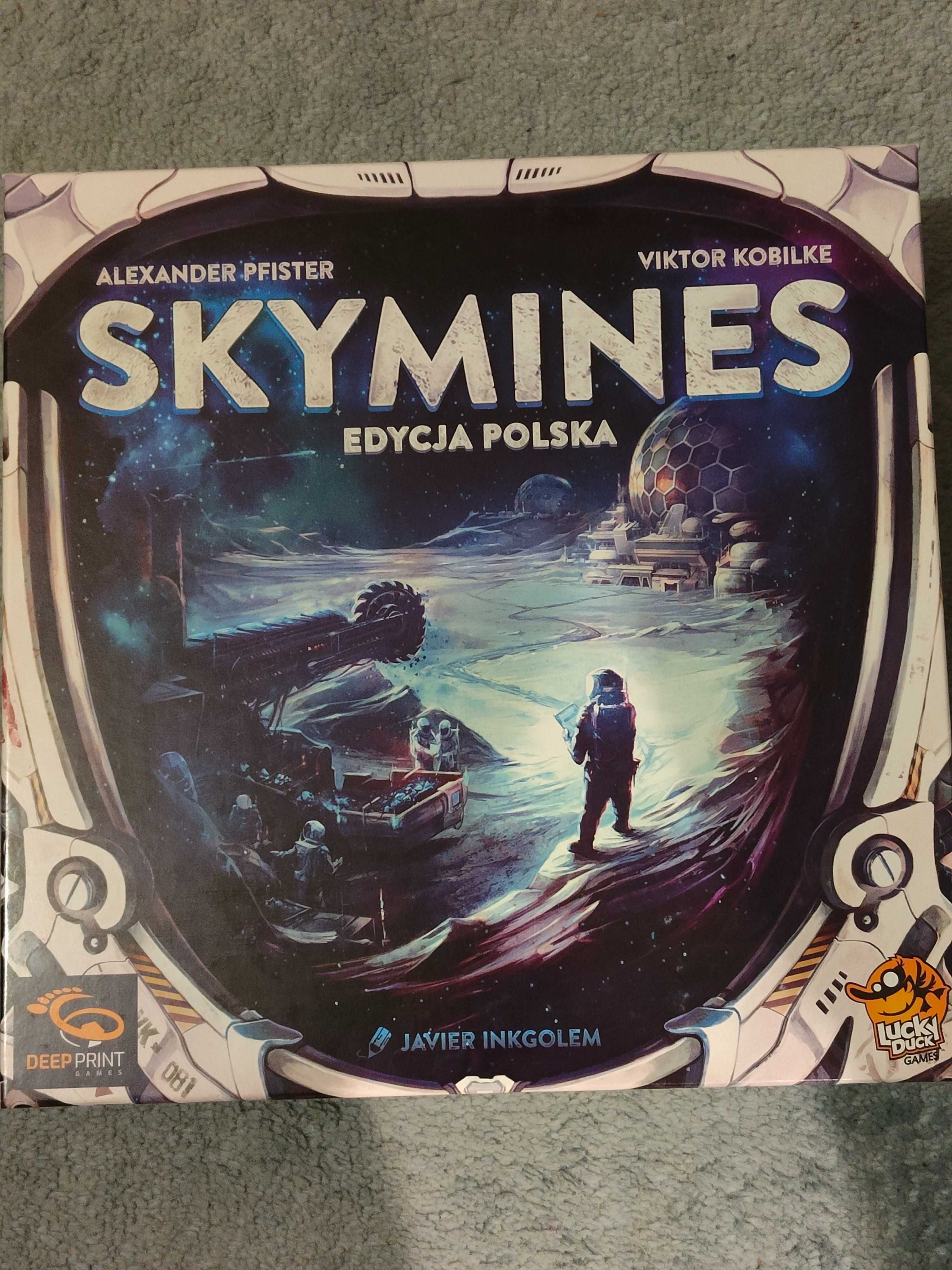 Skymines – Gra planszowa, rozpakowana, nie grana