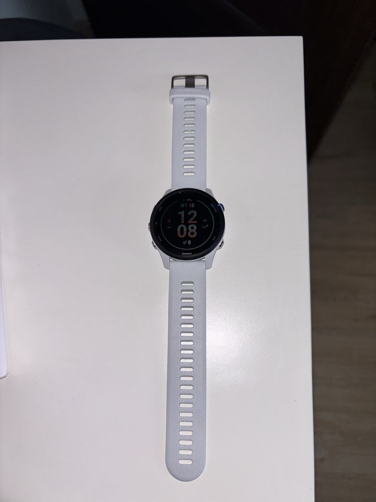 Zegarek sportowy GARMIN Forerunner 255 Music Biały