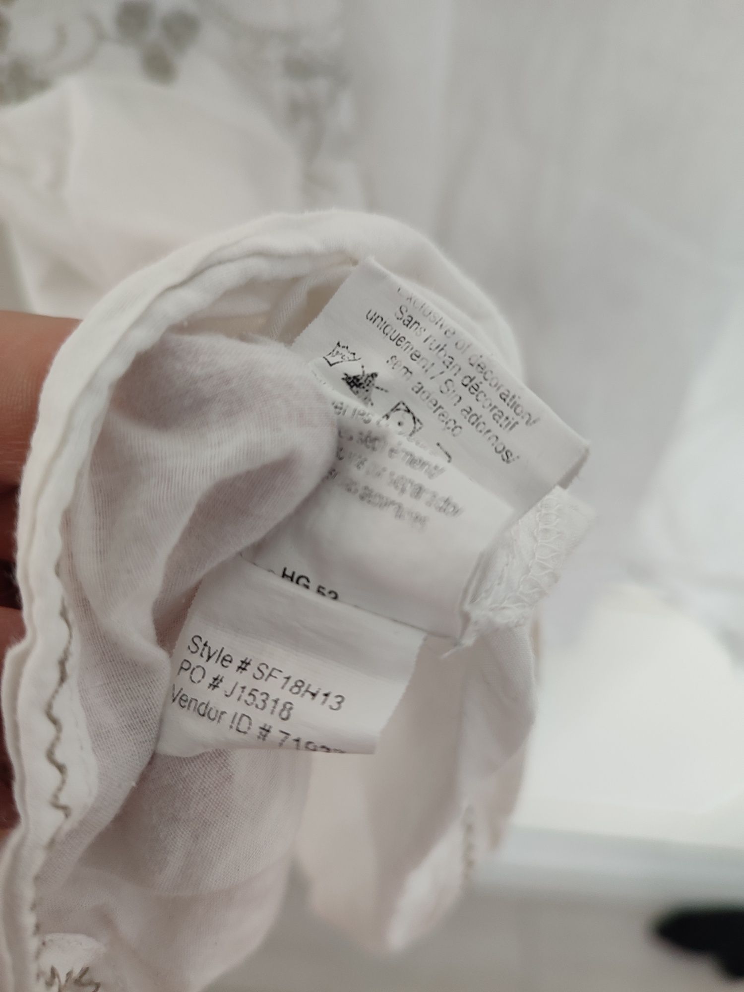 Calvin Klein Jeans lekka bluzka 3X haftowane kwiaty