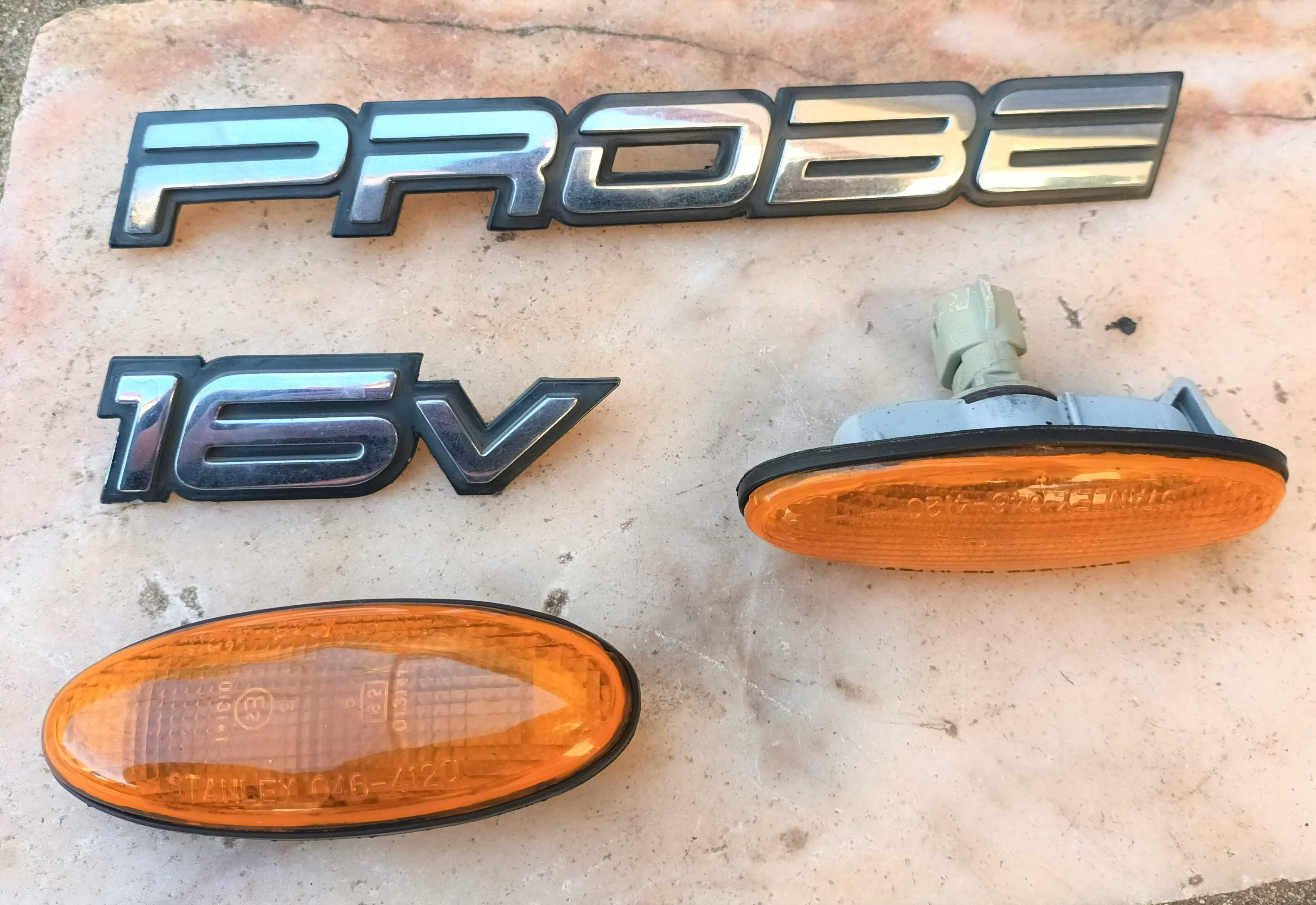 Emblema símbolo Toyota Corolla e Legenda + piscas Ford Probe