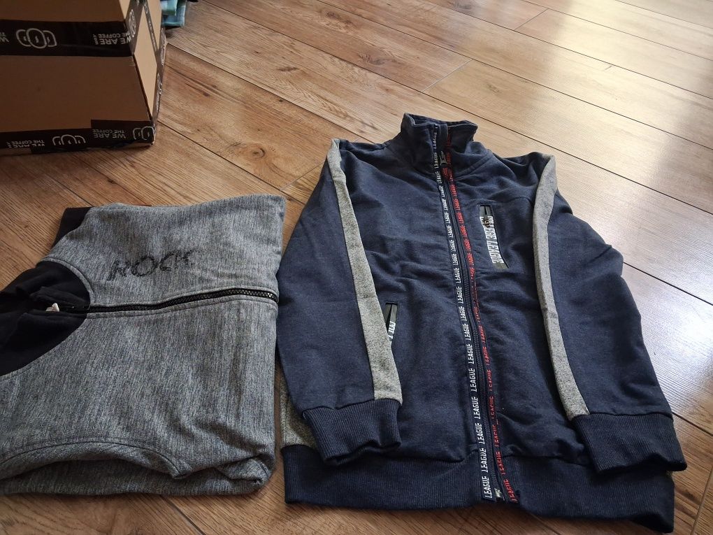 Granatowa bluza 140 coccodrillo