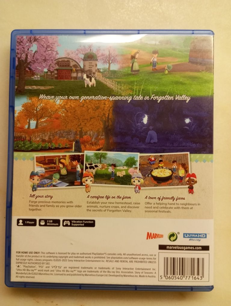 Vendo Story of seasons a Wonderful life para PS5