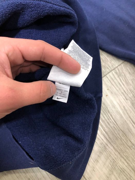 Кофта nike синяя m
