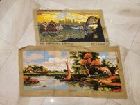 Haft krzyżykowy Sydney Australia obraz