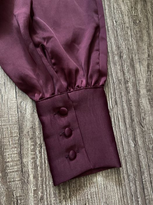 Плаття сукня міді жіноче Zara 4387/264/681 XS Бордове