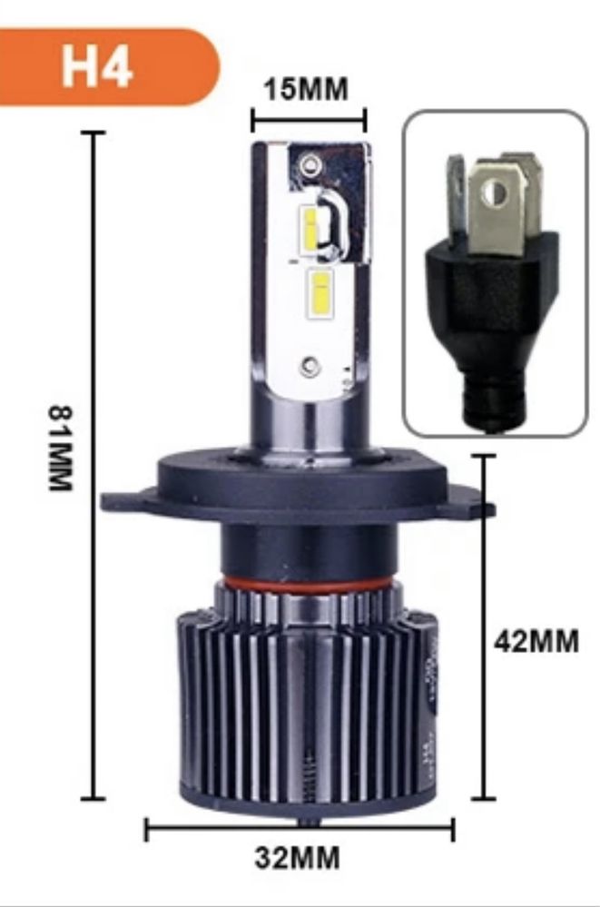 OSRAM LED_żarówki H4 LED_oświetlenie_pobór mocy tylko 27W !