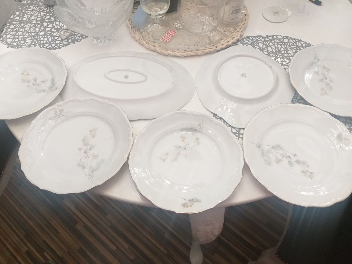 Stara polska porcelana z sygnaturą z okresu PRL