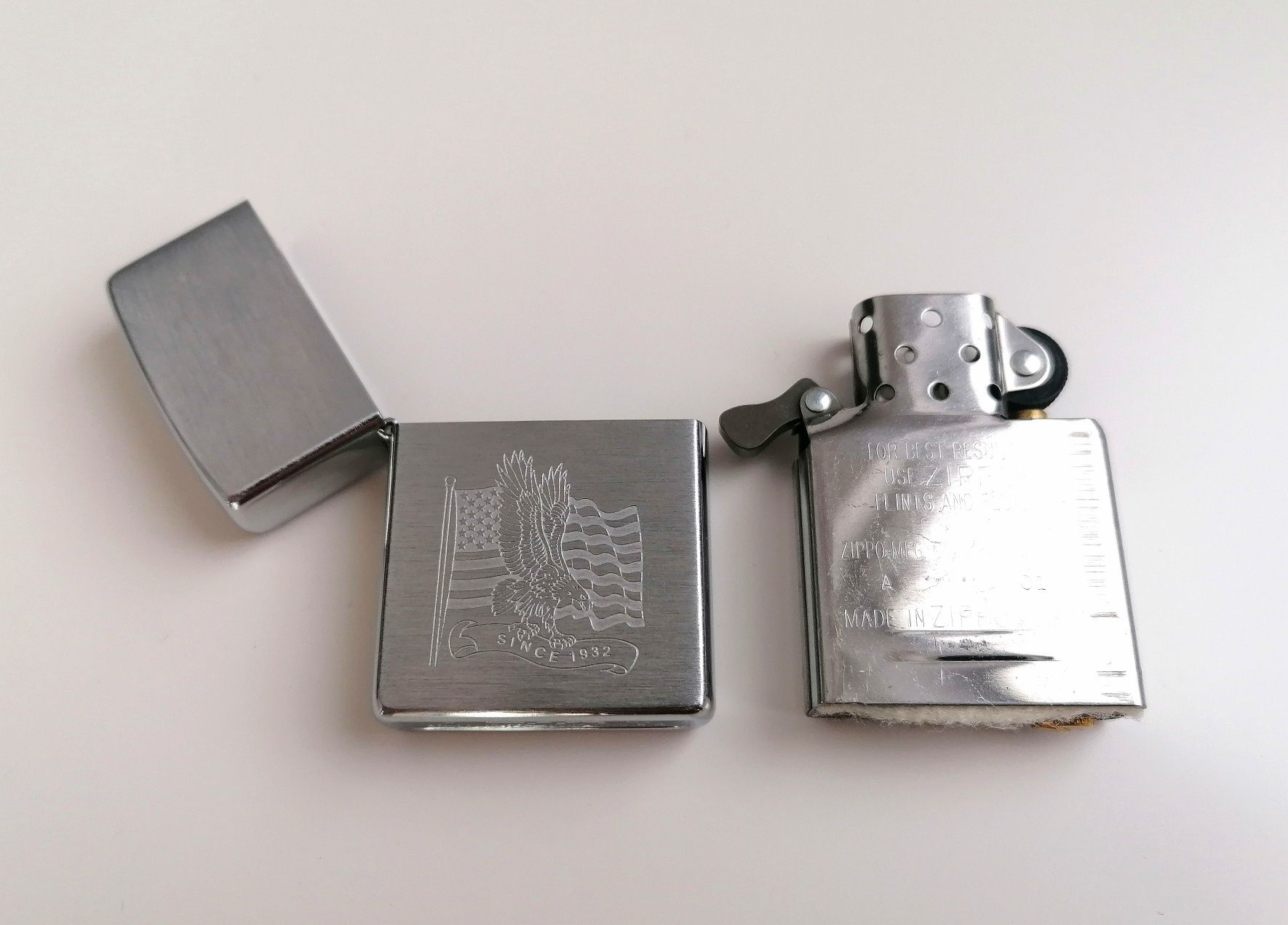 Zippo orzeł USA z 2001 roku jak nowa